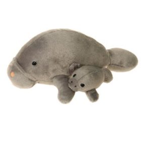 giant plush manatee